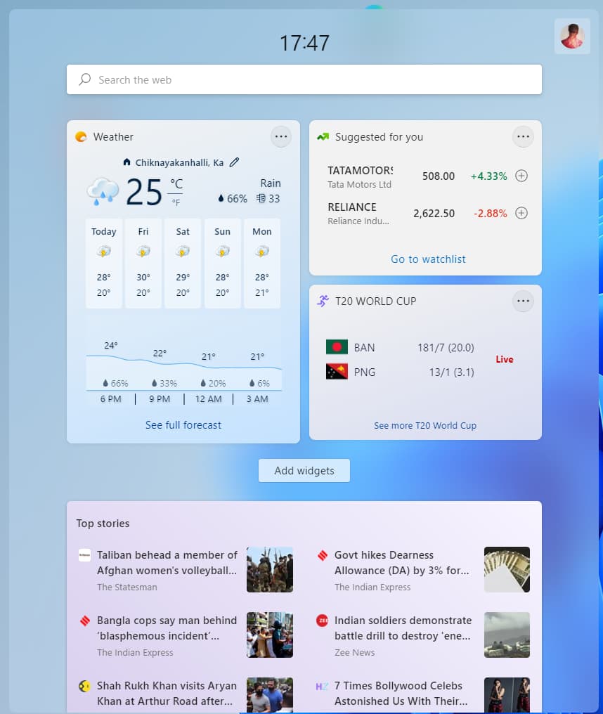 uninstall Widgets Windows 11 Disable and Uninstall Widgets